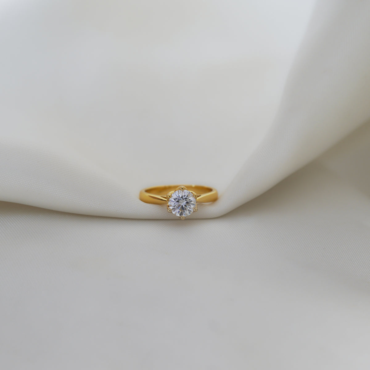Dahliane Petal Cathedral Ring