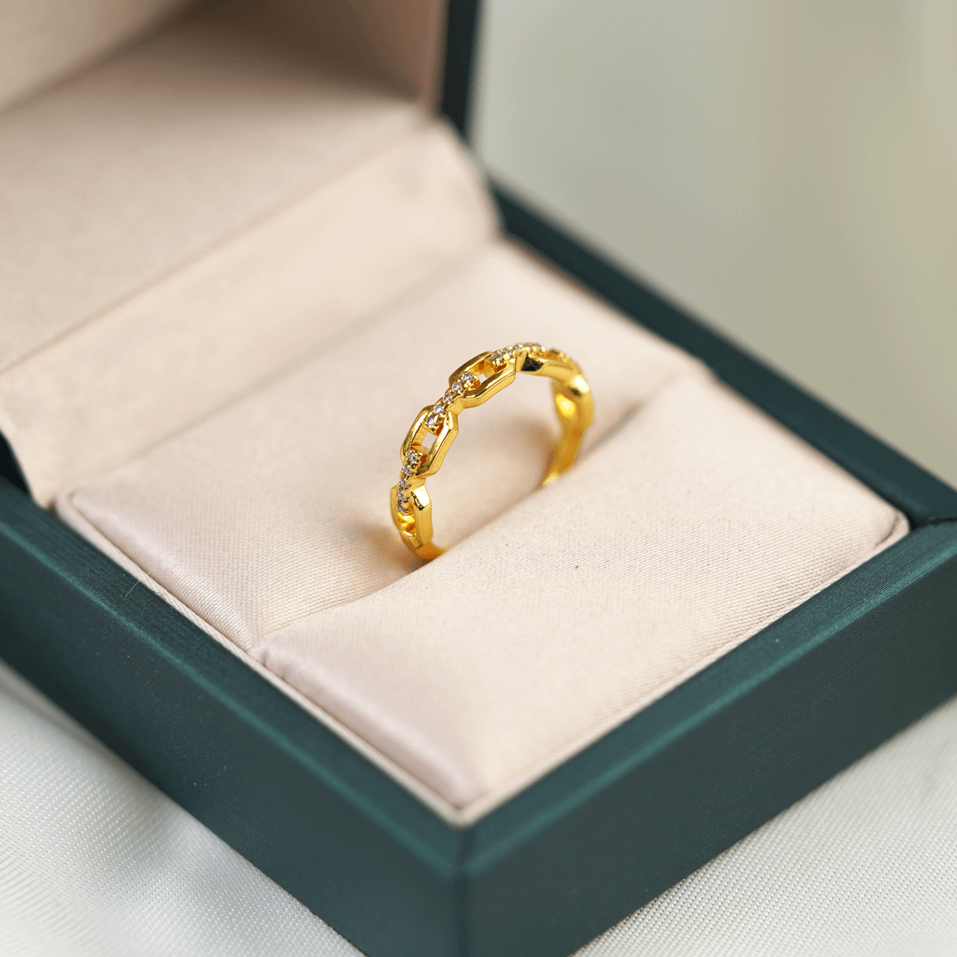 Calyra Half Eternity Ring