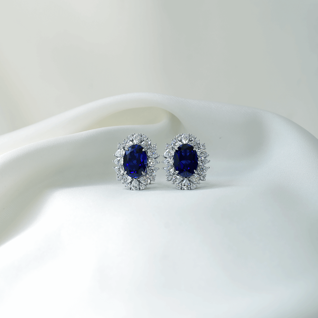 Cepheia Sapphire Earrings