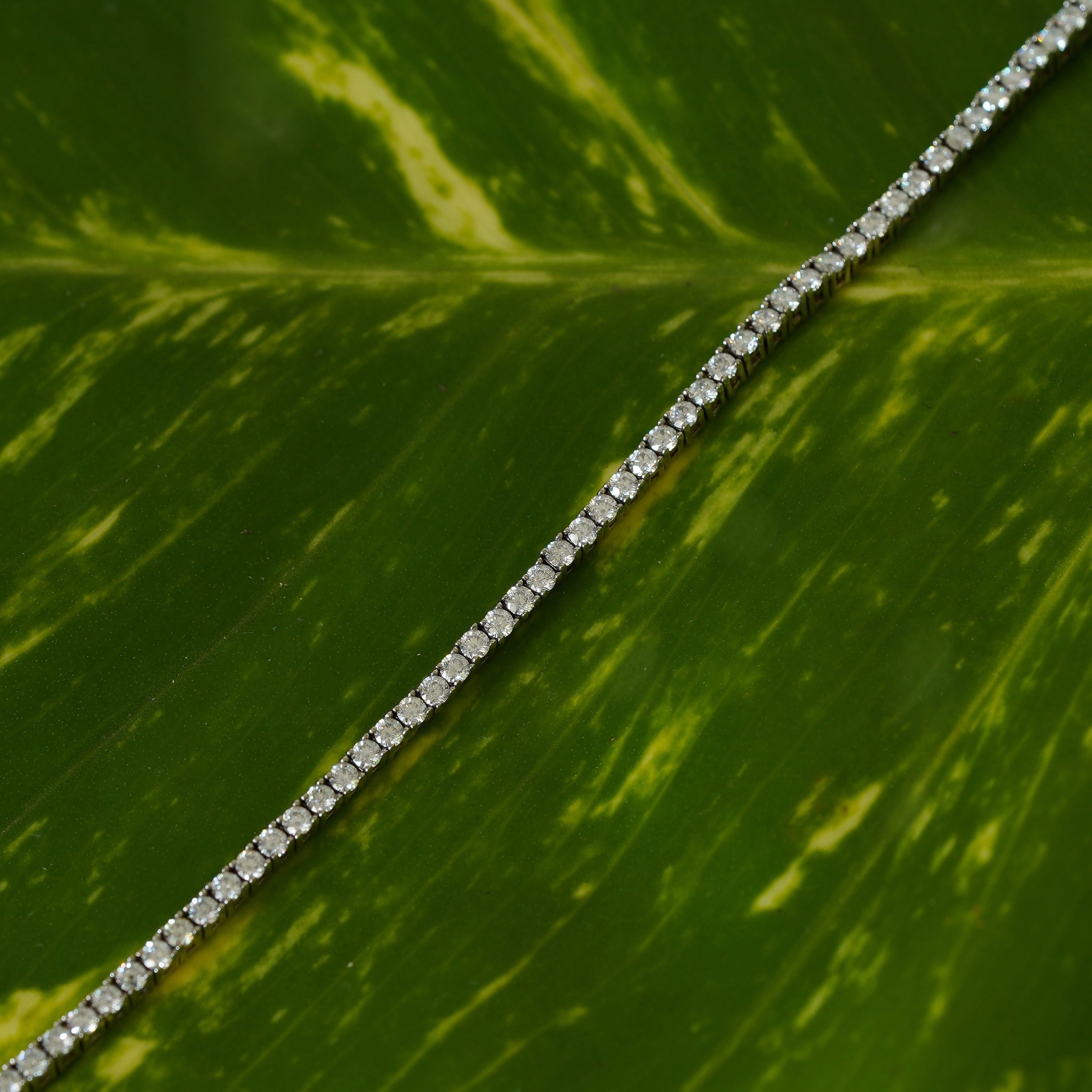 Diana Tennis Bracelet (Adjustable)