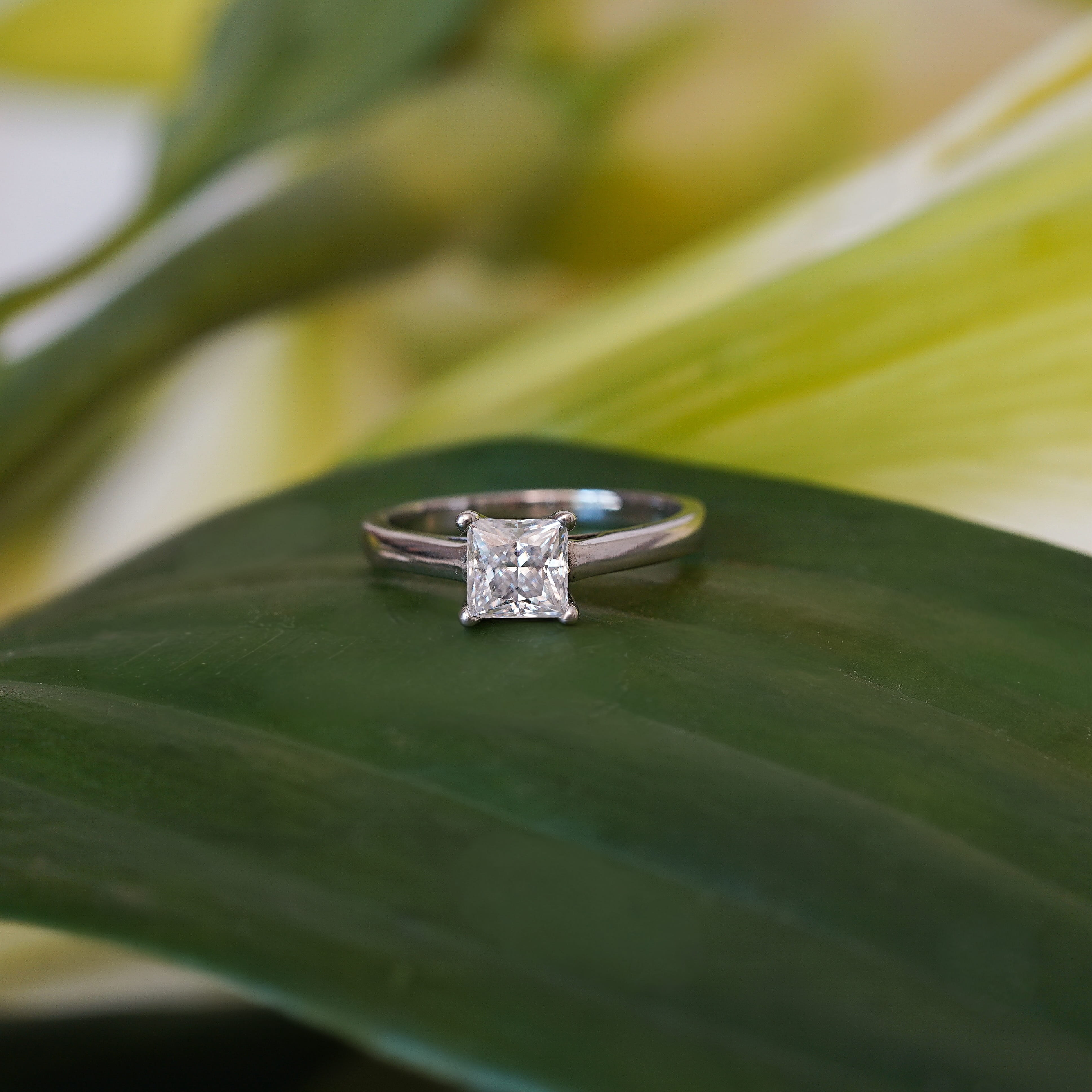 Aurora Princess Cut Ring