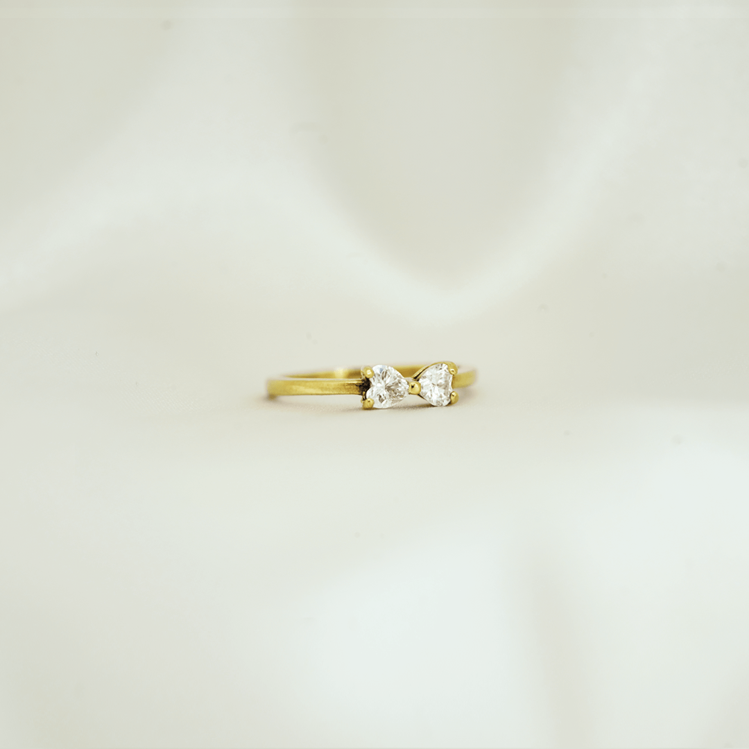 Freya Promise Ring (2 Hearts)