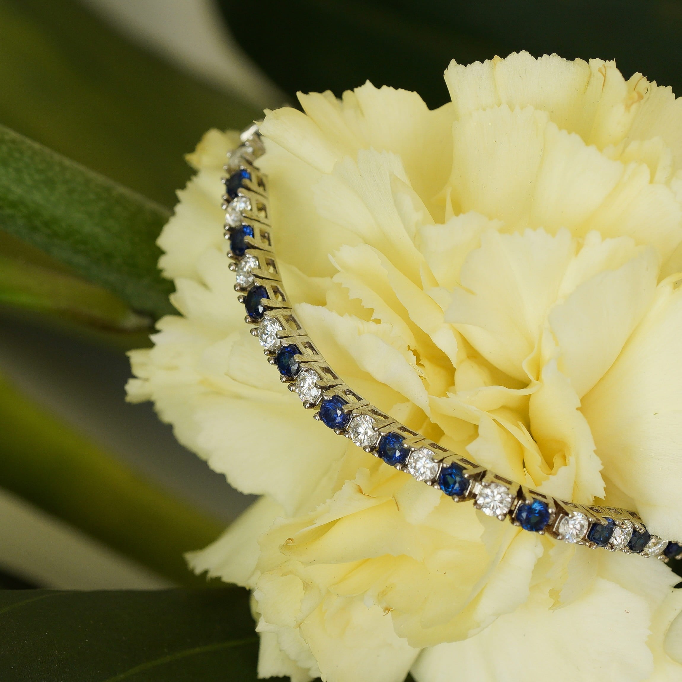 Sapphire Tennis Bracelet