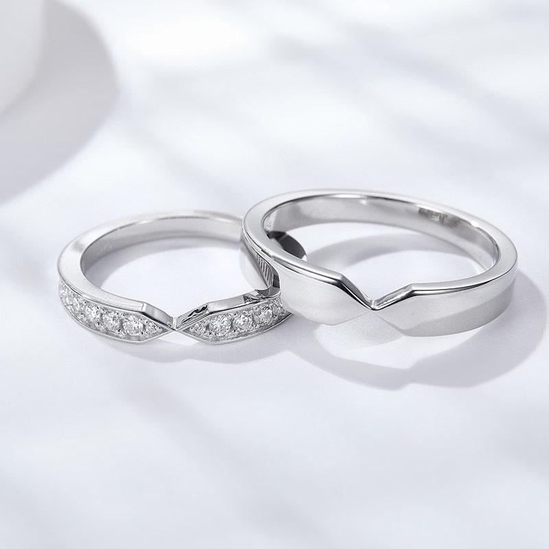 Country hot sale couple rings