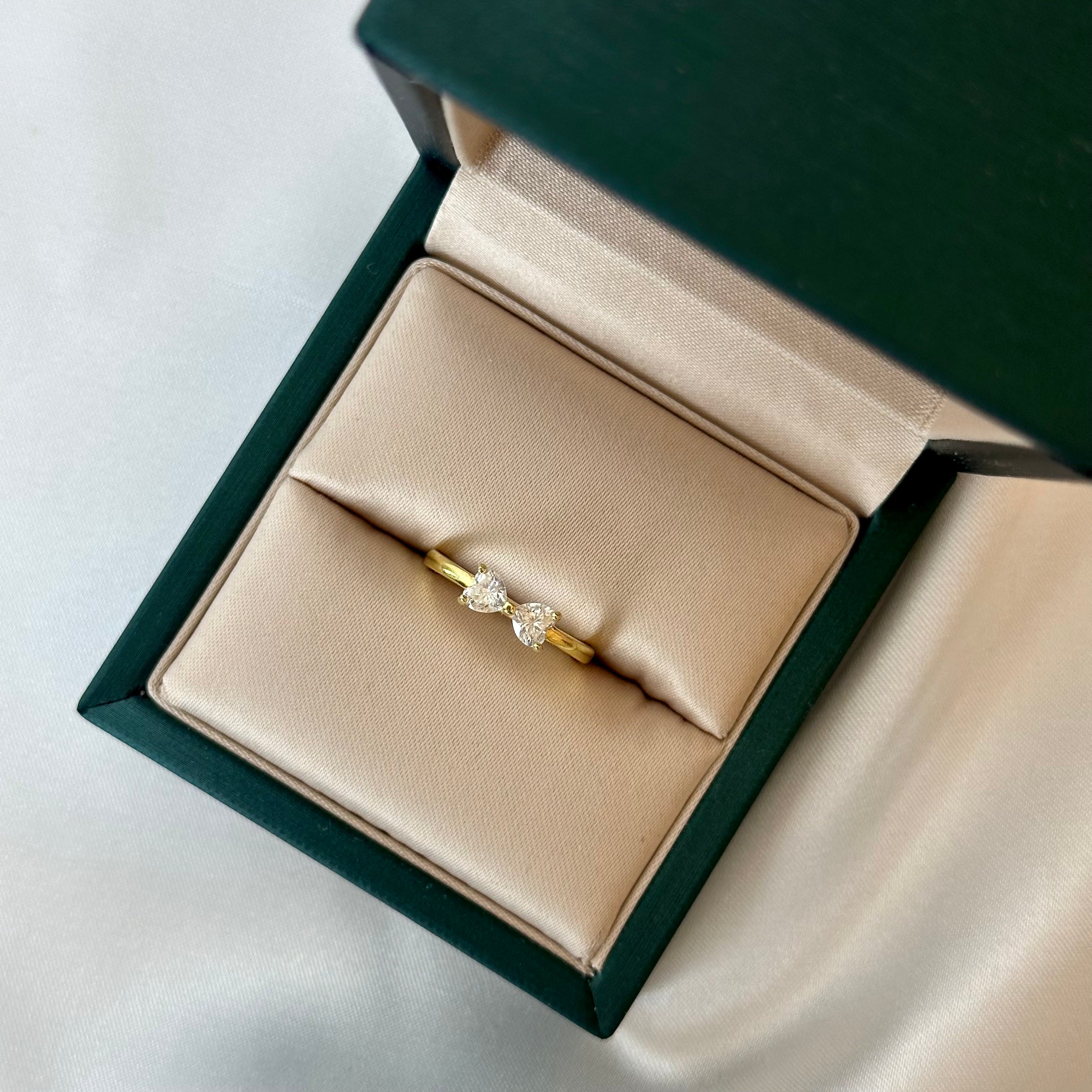 Freya Promise Ring (2 Hearts)