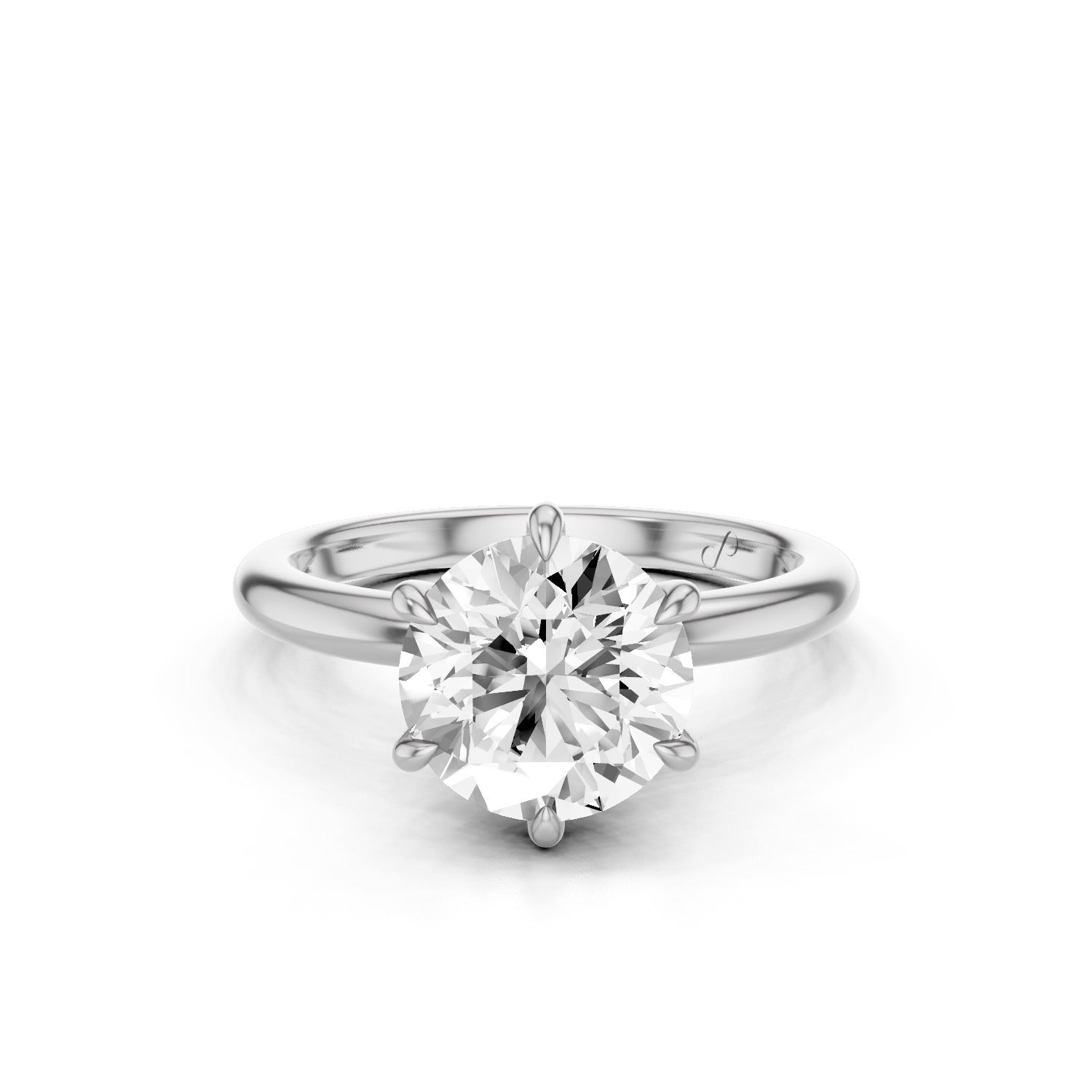 Classic Solitaire (Moissanite)