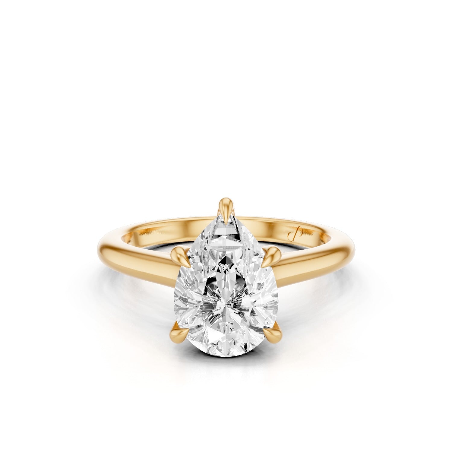 Hidden Halo Cathedral Solitaire (Diamond)