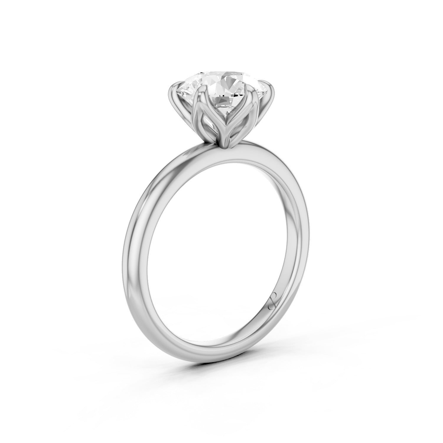 Petal Solitaire (Moissanite)