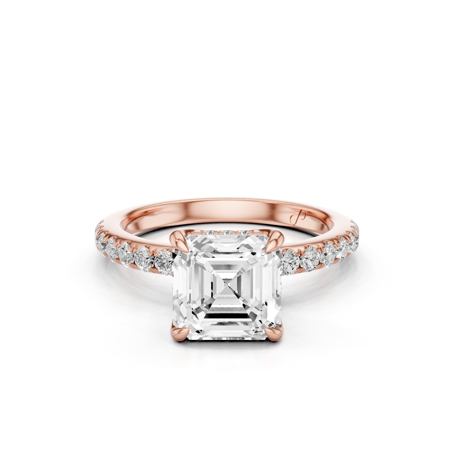 Hidden Halo Petal Pavé (Diamond)