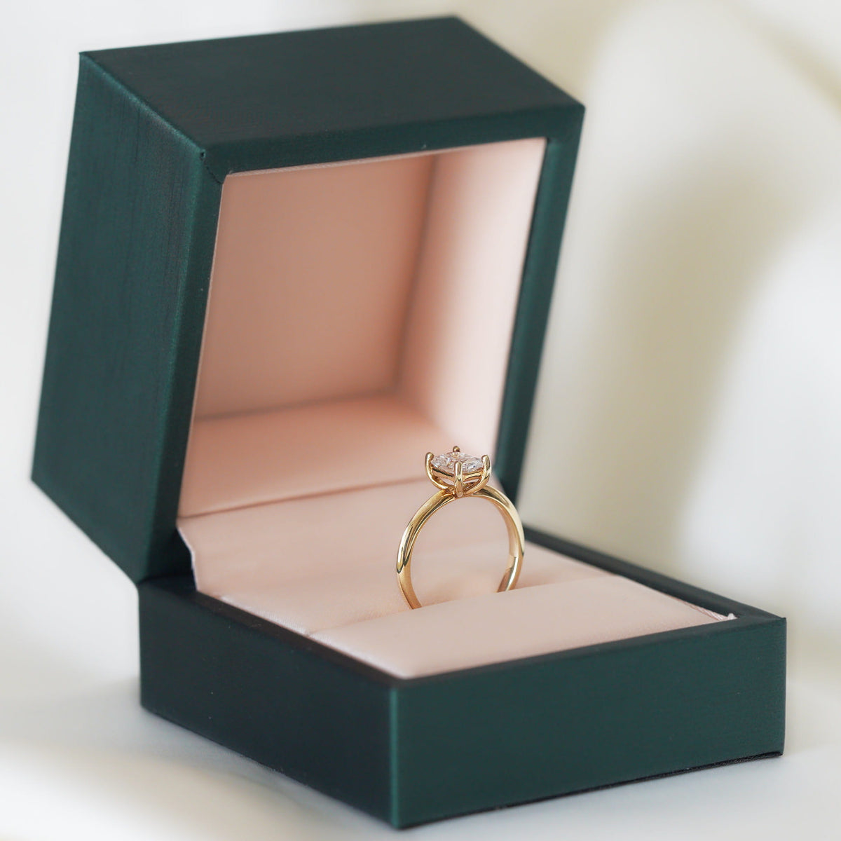 Radiant Solitaire Ring