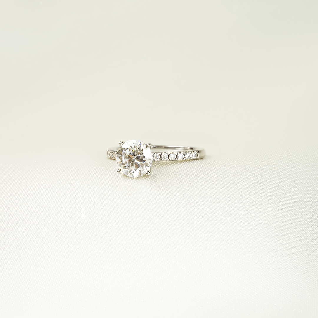 Round Pavé Ring