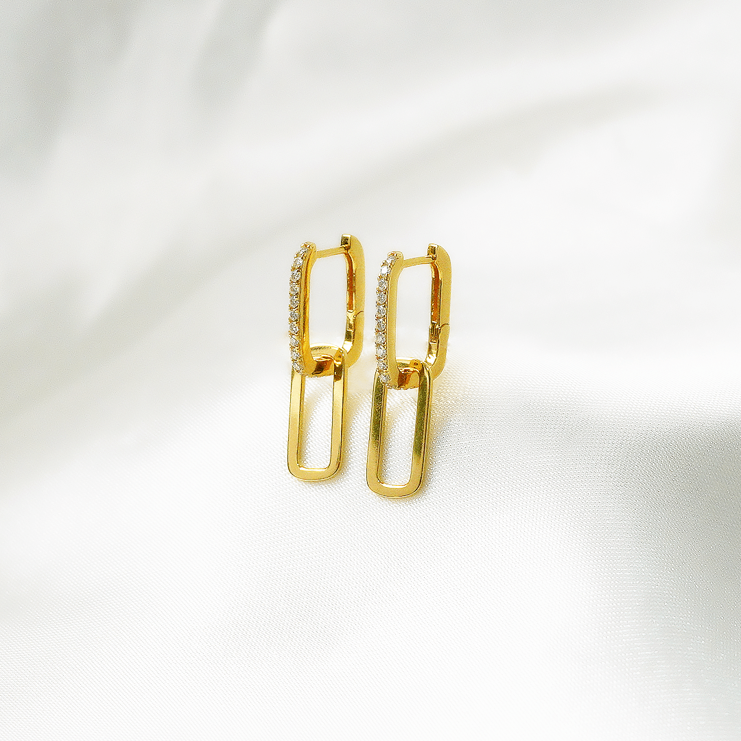 Suna Double Hoop Earrings