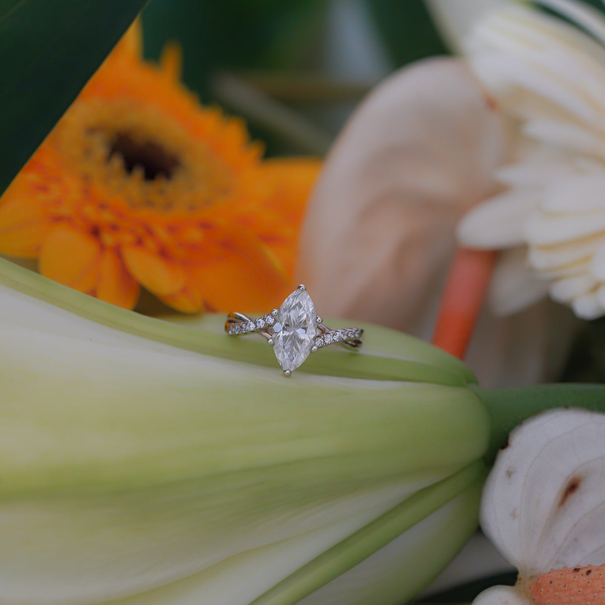 Zehra Marquise Ring