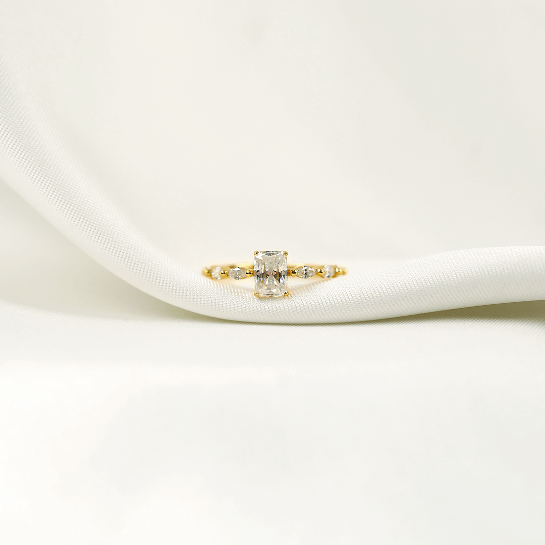 Zerelle Radiant PavƩ Ring