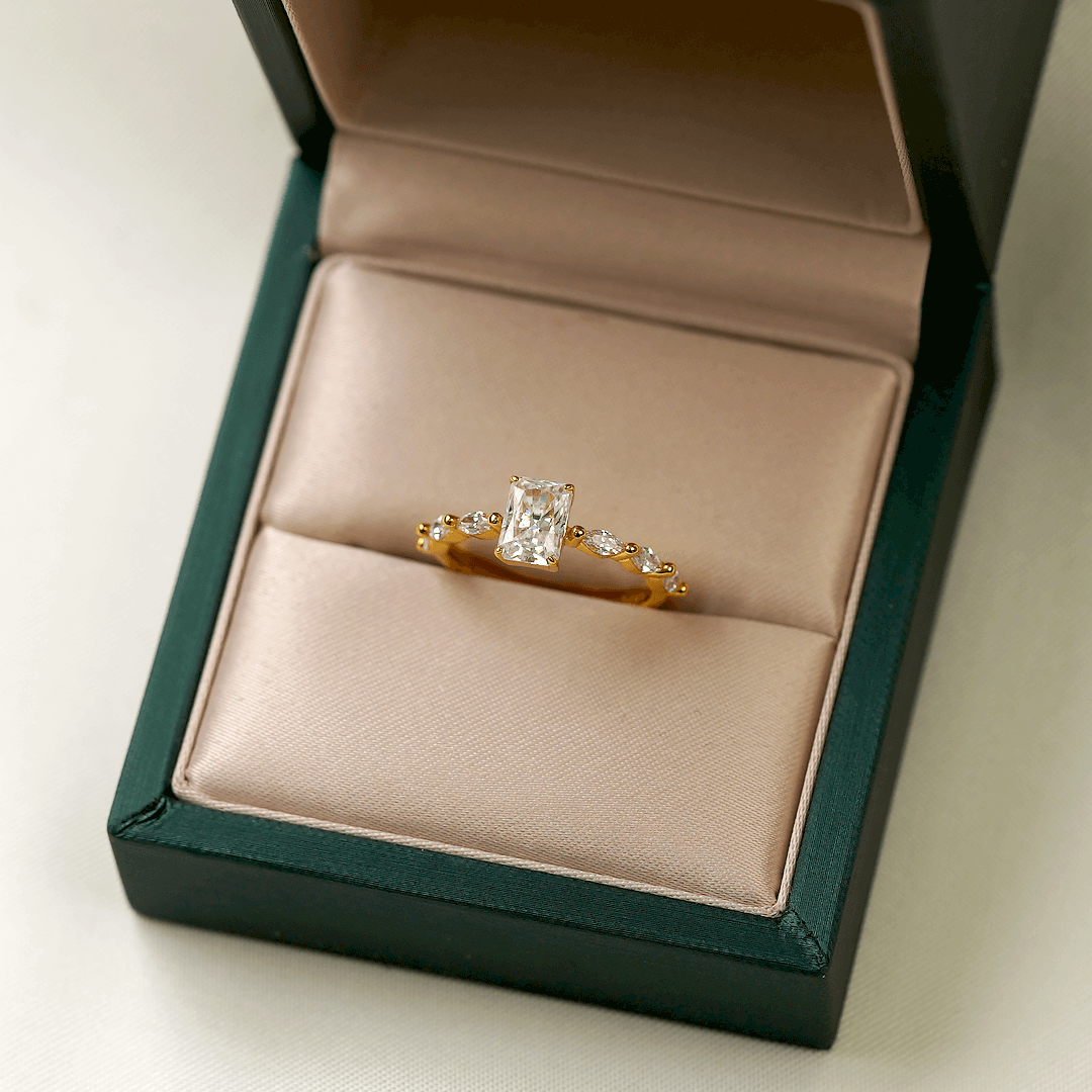 Zerelle Radiant PavƩ Ring
