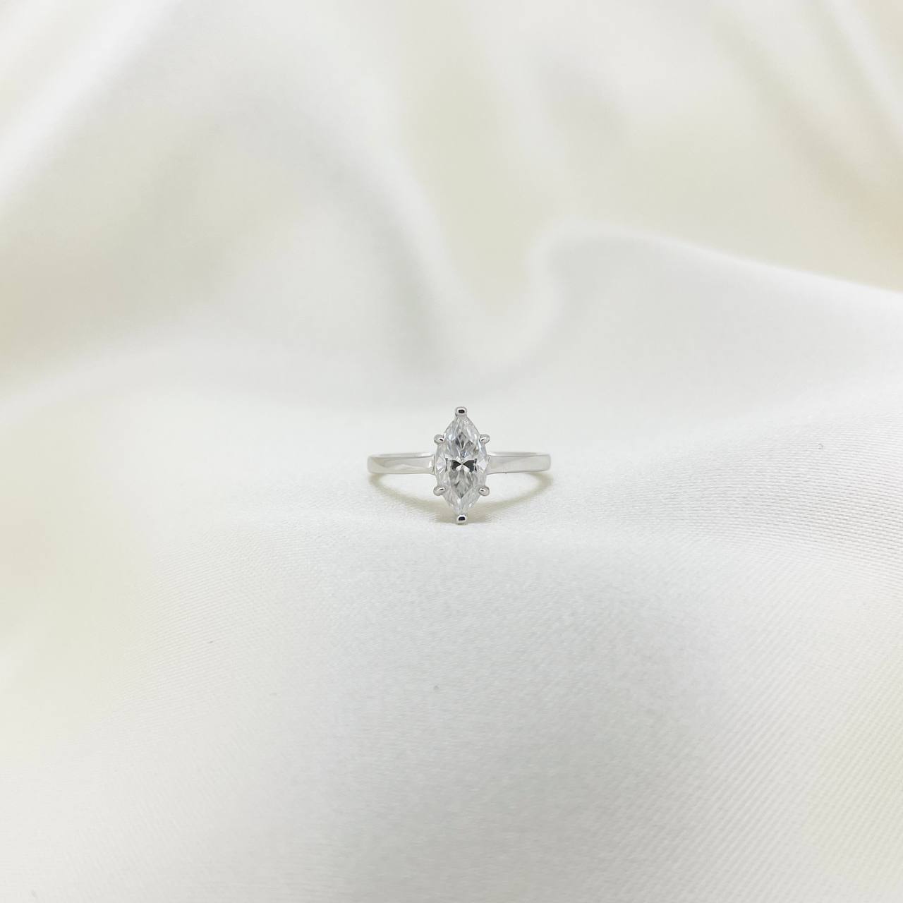 Marquise Solitaire Ring