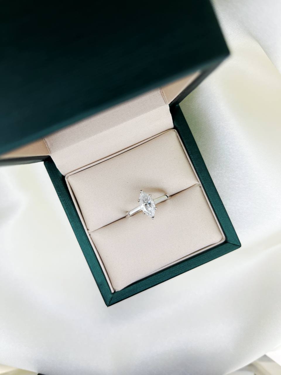Marquise Solitaire Ring