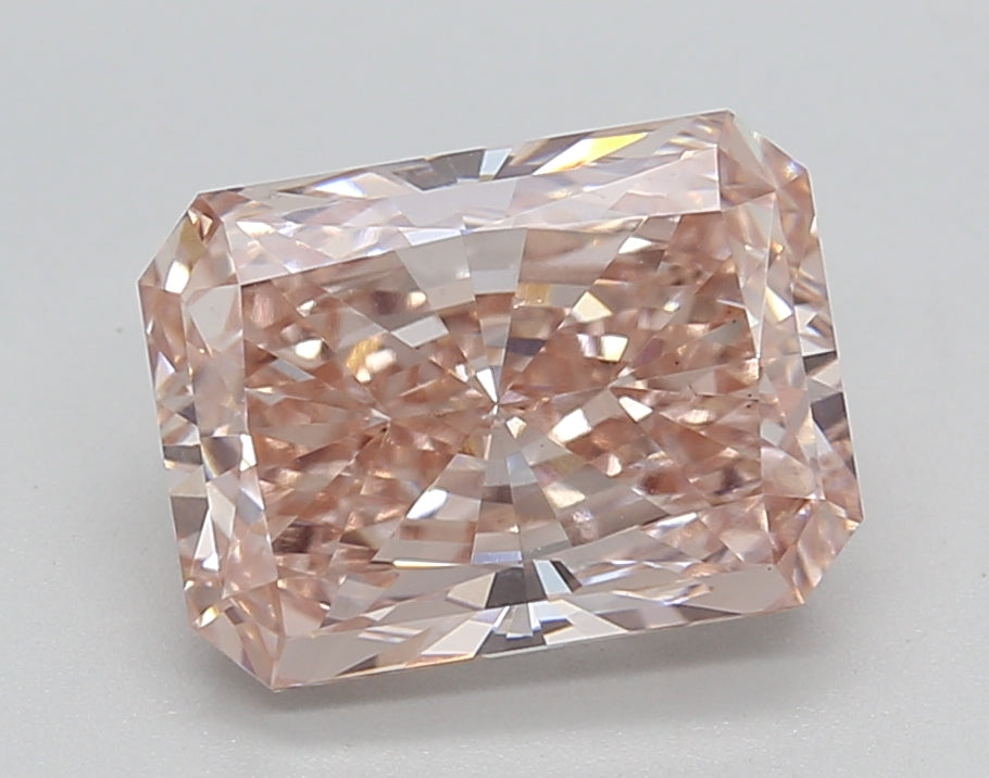 2.87ct RADIANT FANCY INTENSE PINK EX VS1 IGI - 637468020