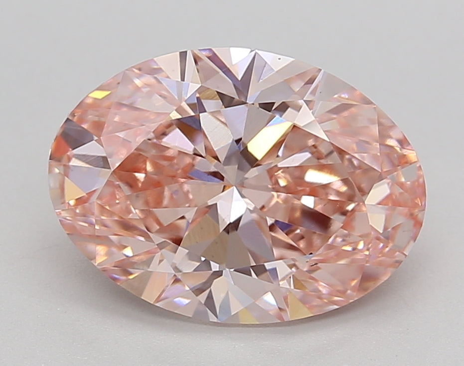 3.2ct OVAL FANCY INTENSE PINK EX VS1 IGI - 625432420