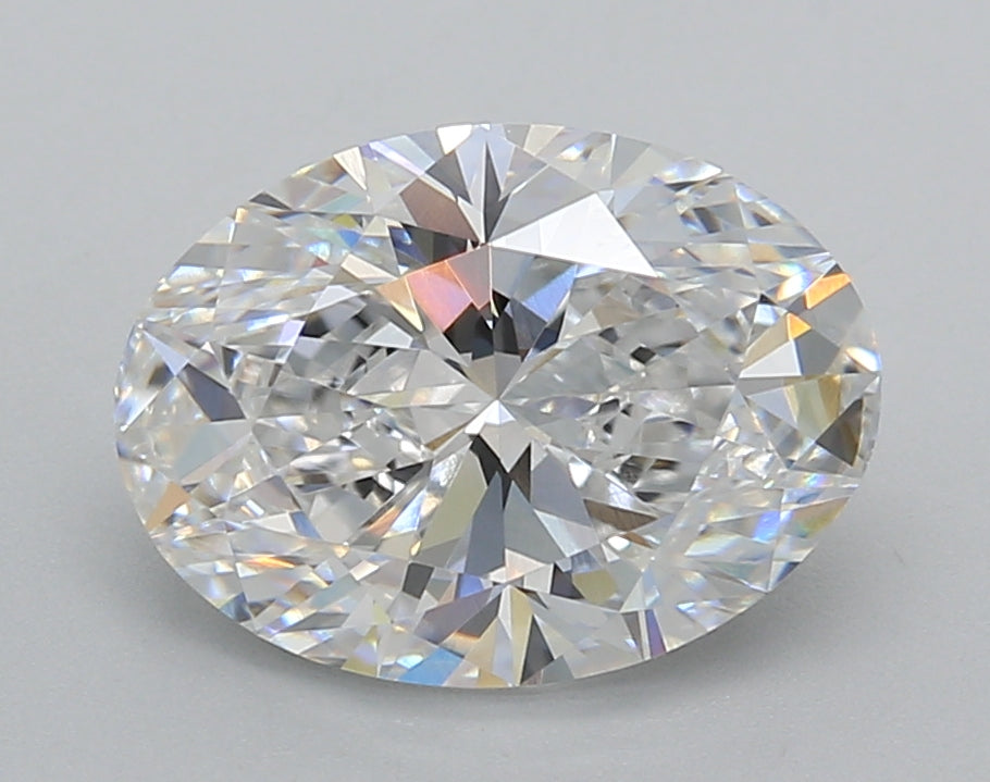 3.01ct OVAL D EX VVS2 IGI - 801623342