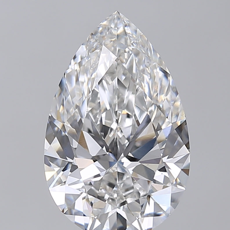 4.01ct PEAR F EX VVS2 IGI - 797675088