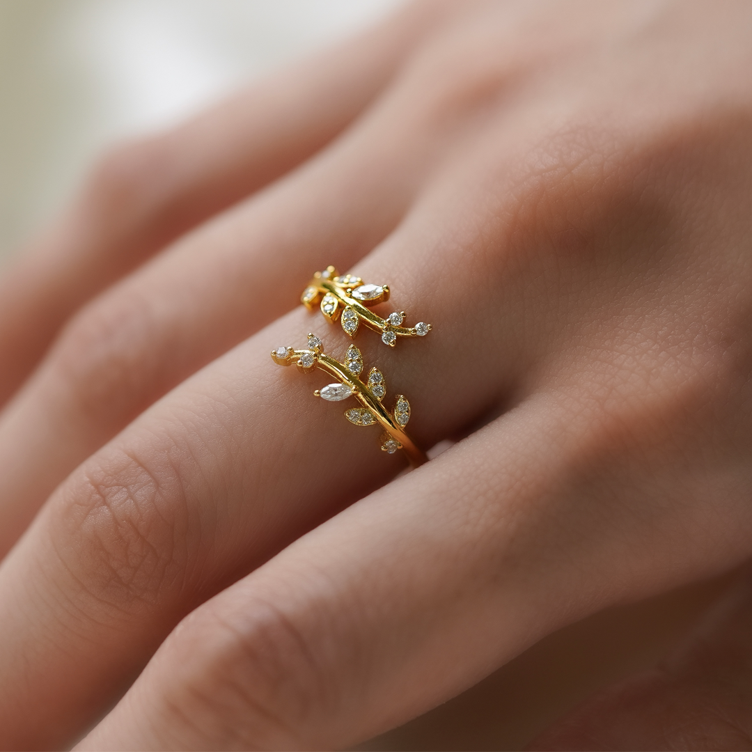 Willow Leaf Ring
