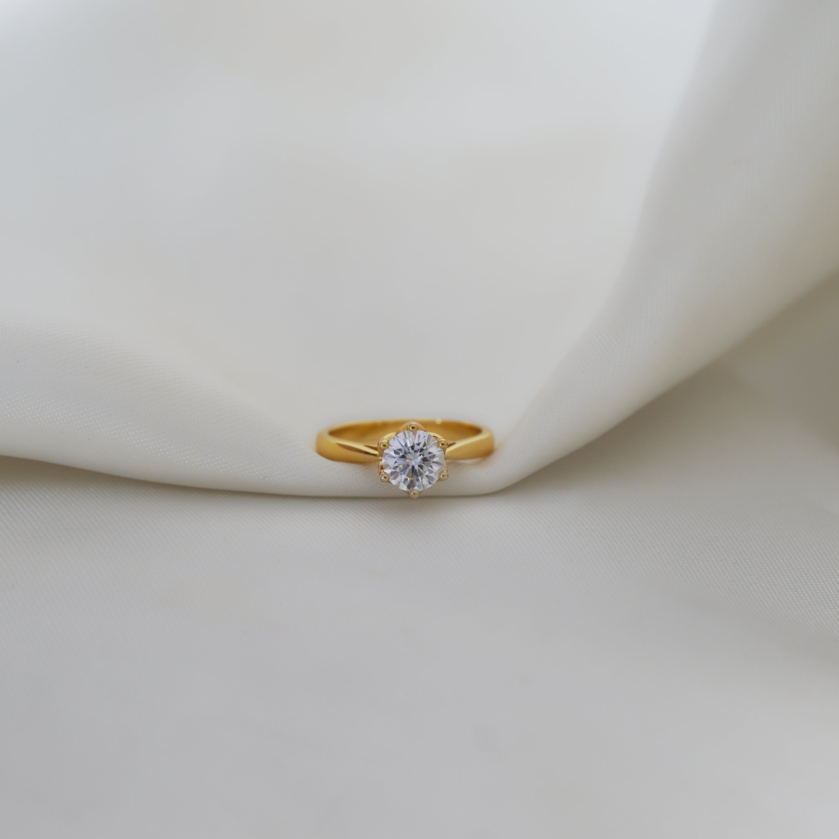 Dahliane Petal Cathedral Ring