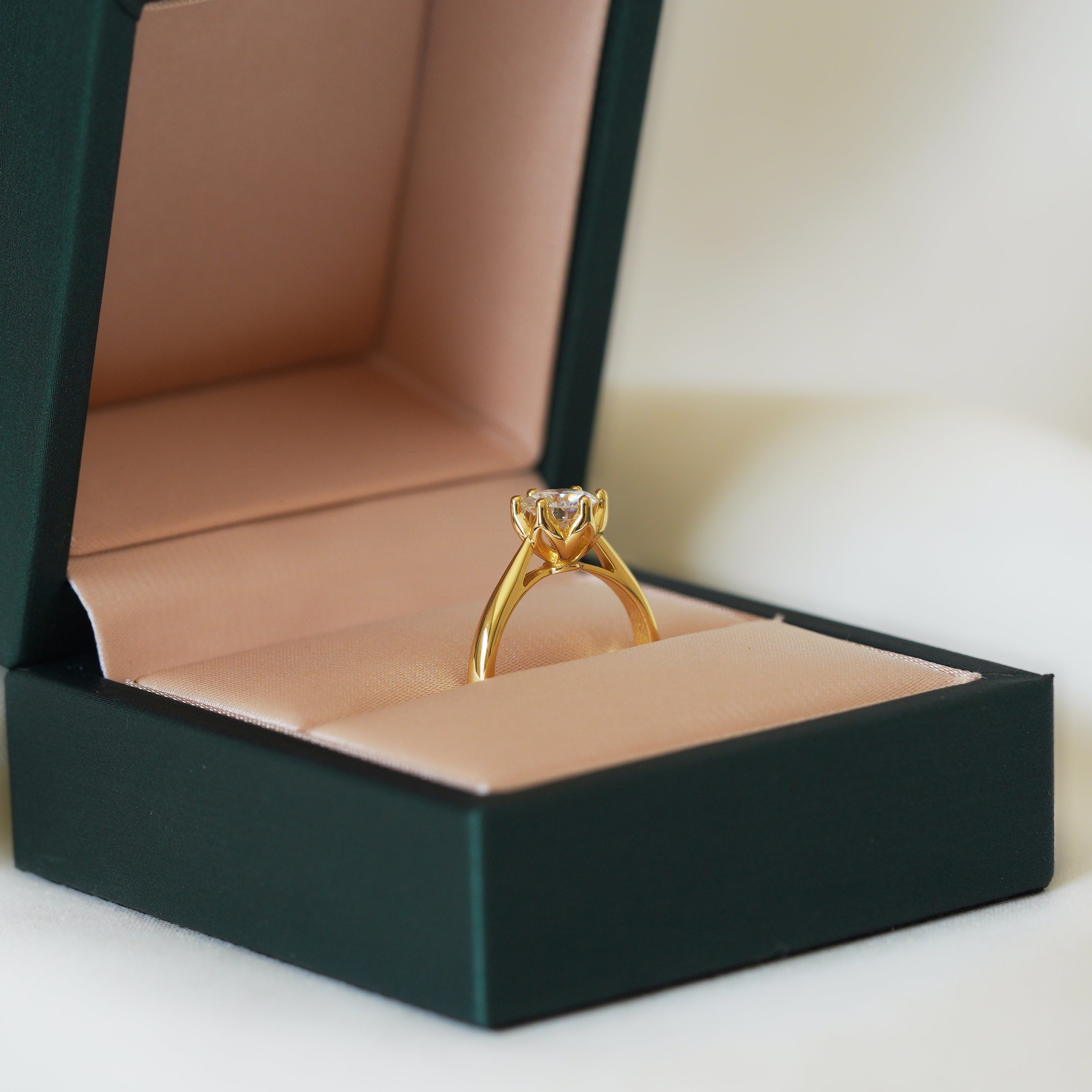 Dahliane Petal Cathedral Ring