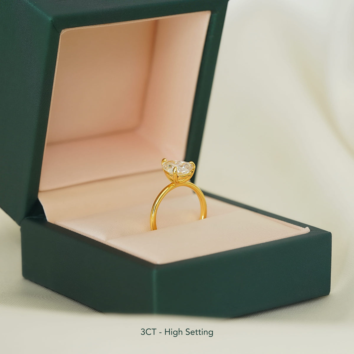 Talia Pear Solitaire Ring