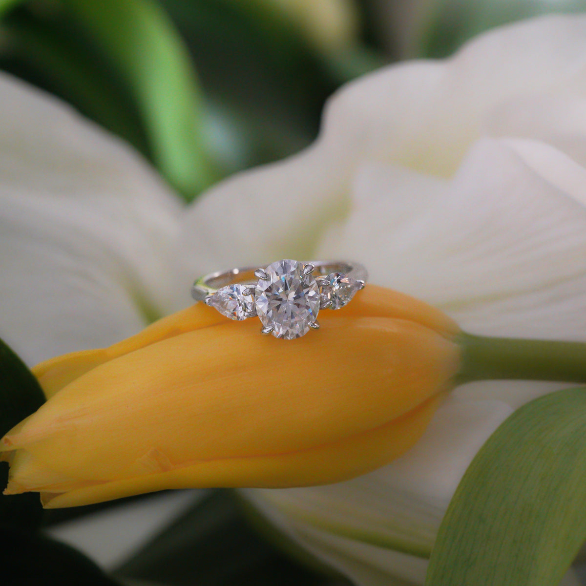 Isadora Three-Stone Ring