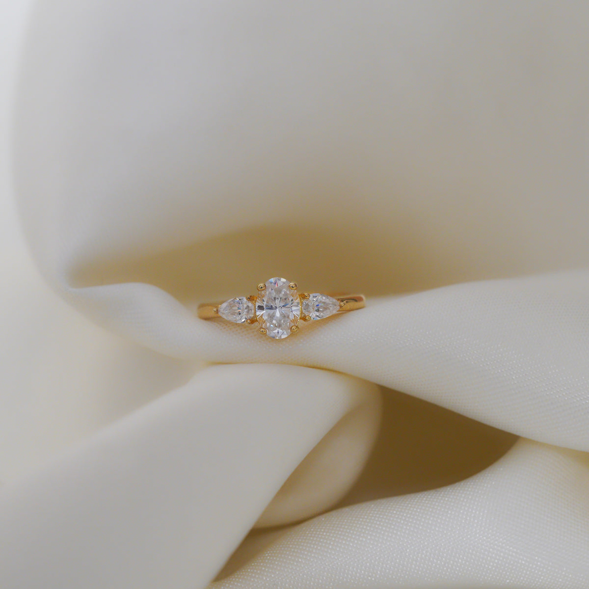 Isadora Three-Stone Ring