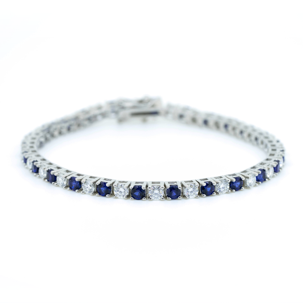 Sapphire Tennis Bracelet