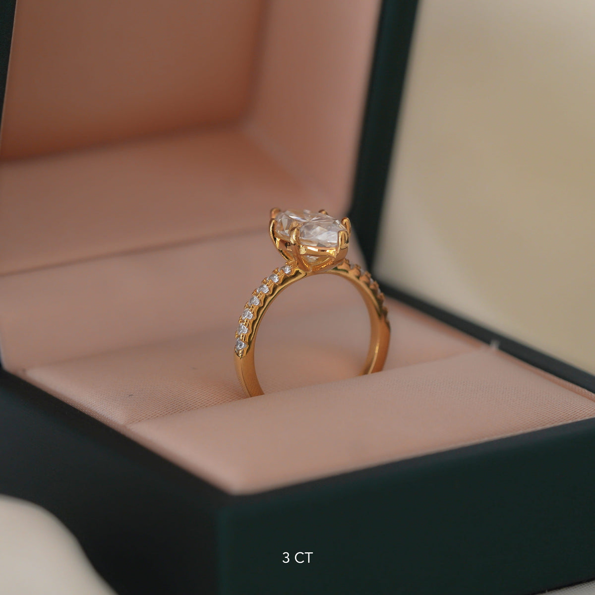 Marquise Classic Pavé Ring