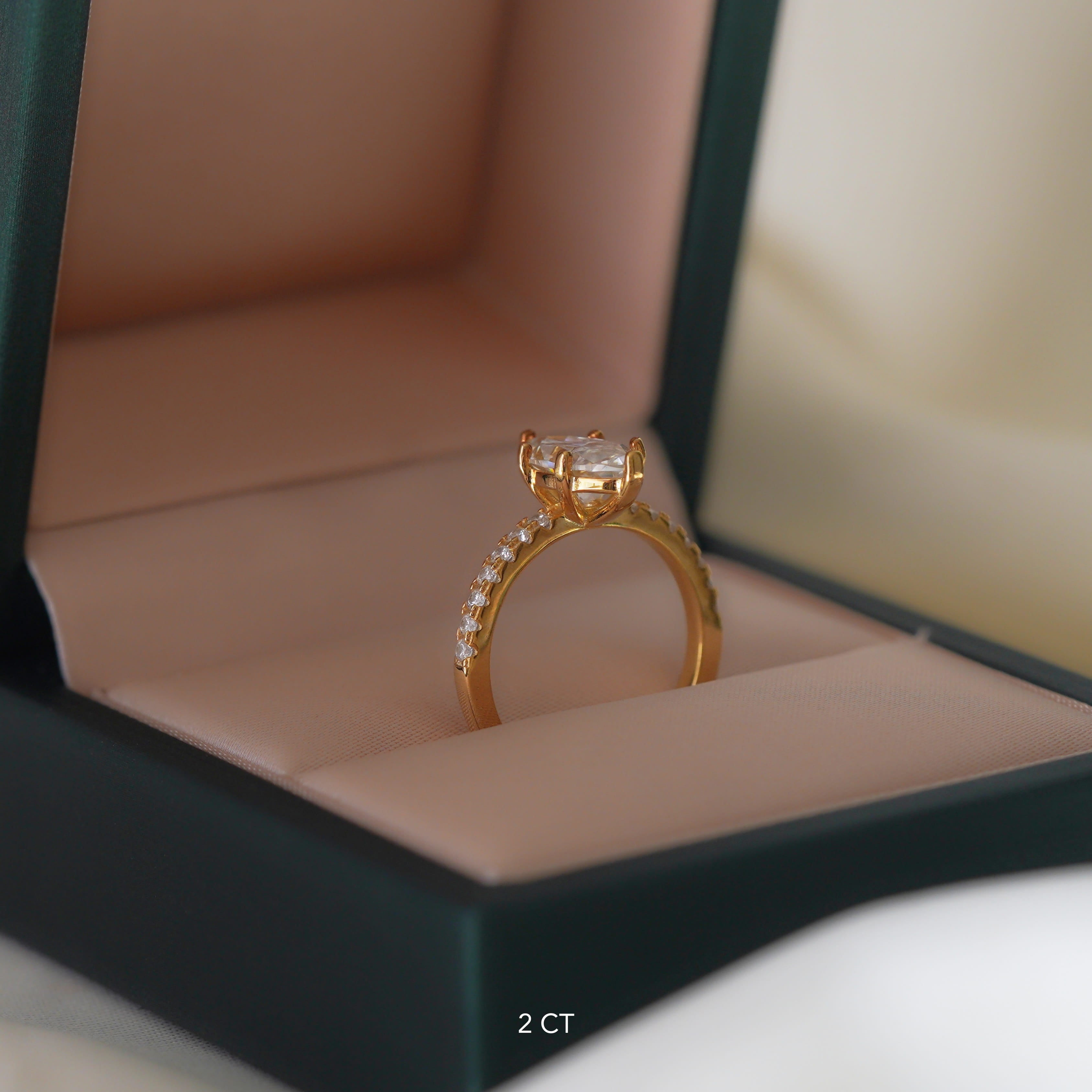 Marquise Classic Pavé Ring