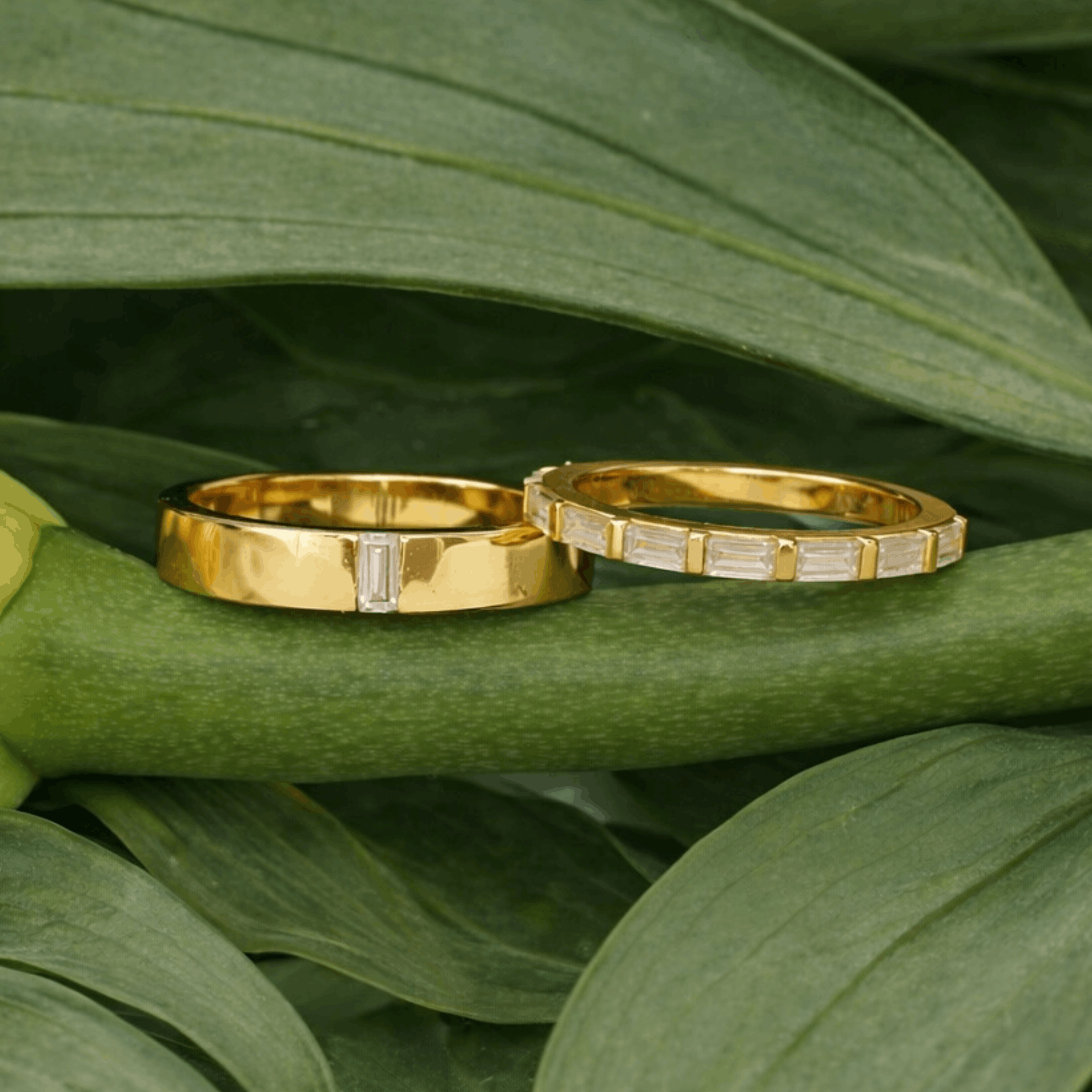 Riven Couple Ring