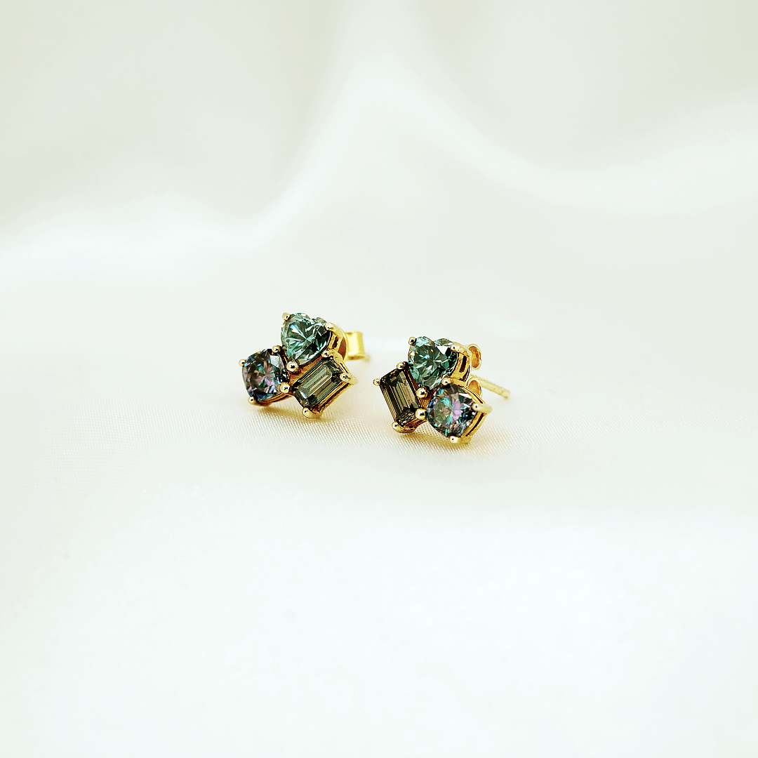 Alya Star Cluster Earrings
