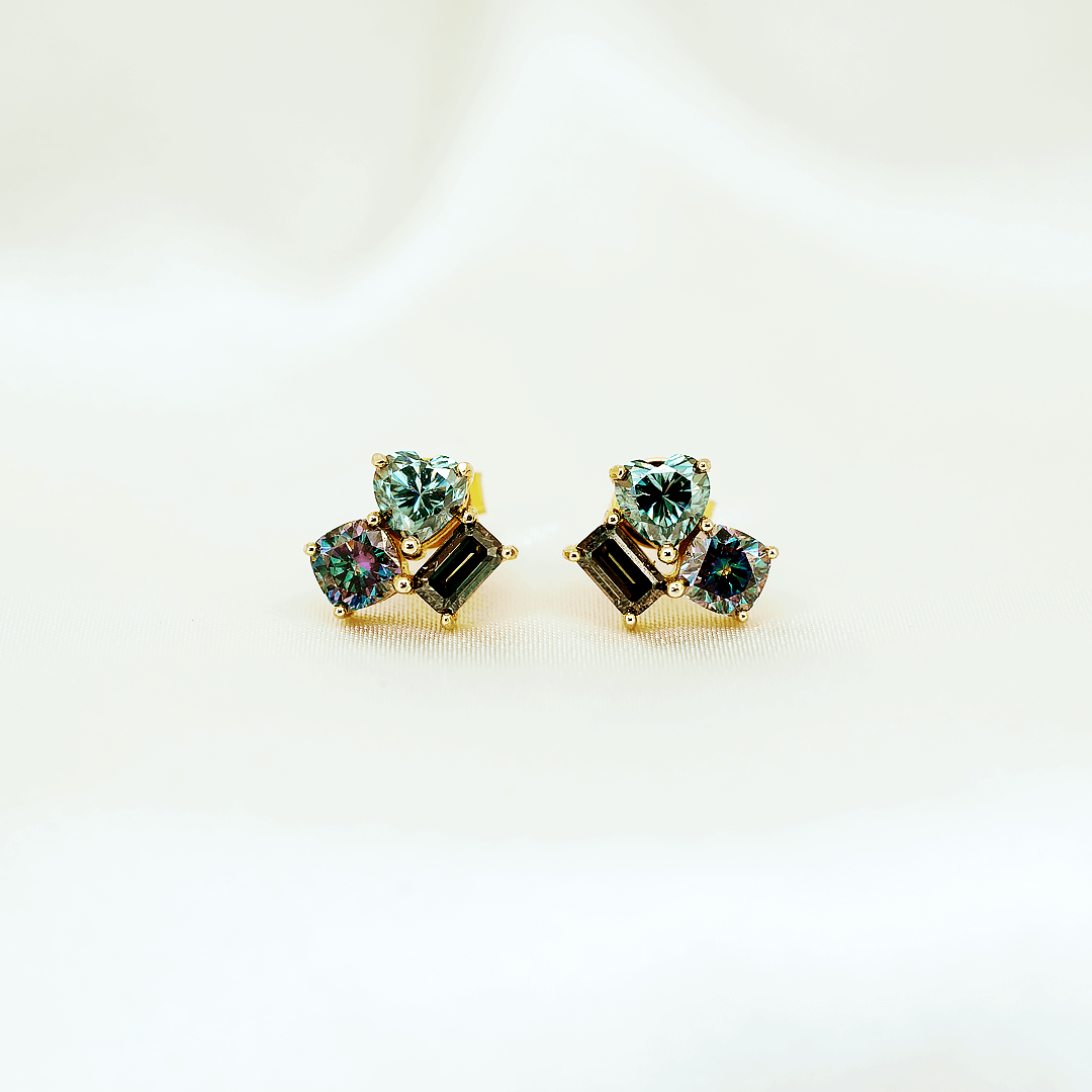 Alya Star Cluster Earrings