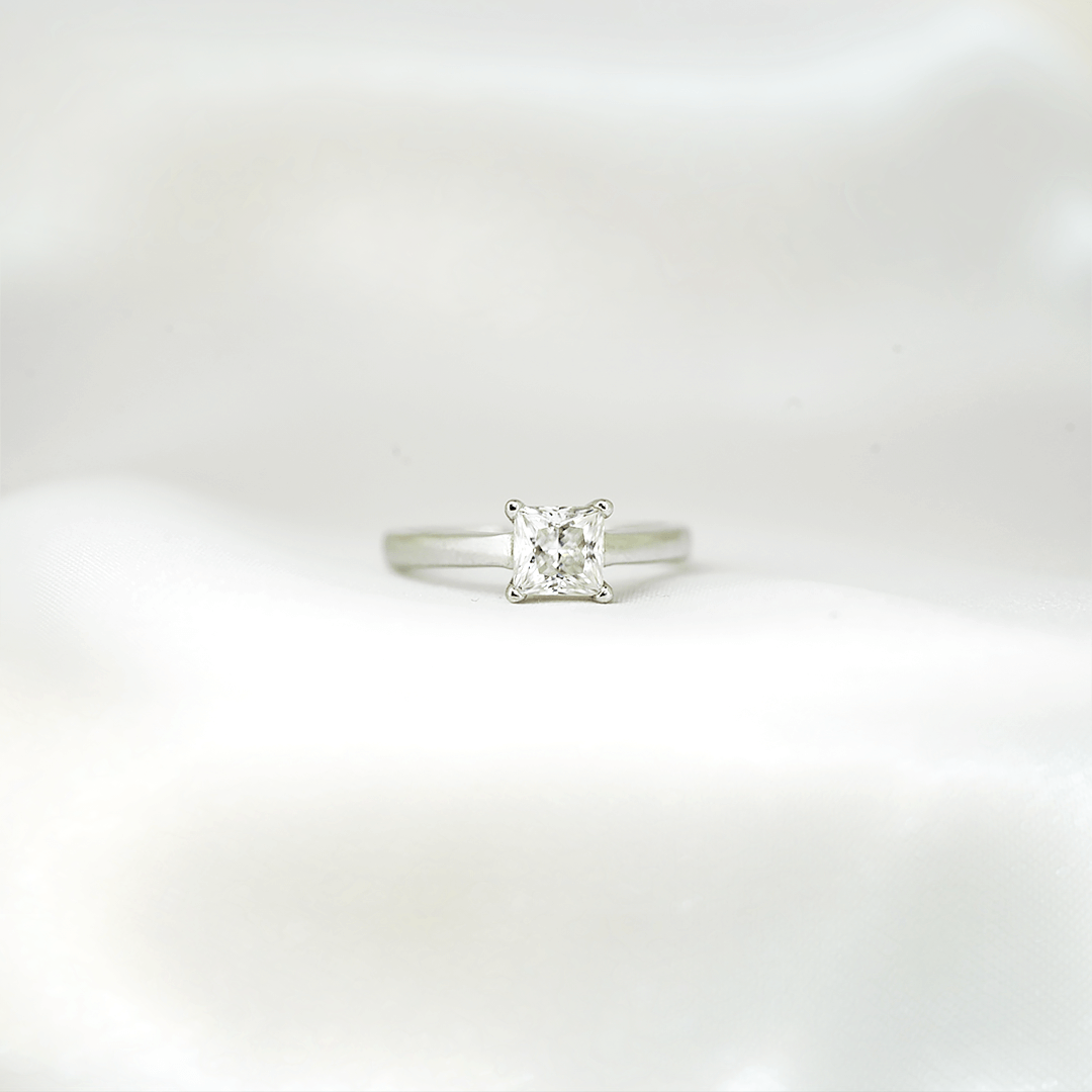 Aurora Princess Cut Ring