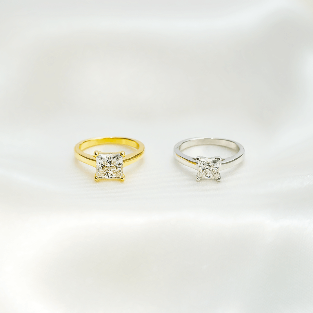 Aurora Princess Cut Ring