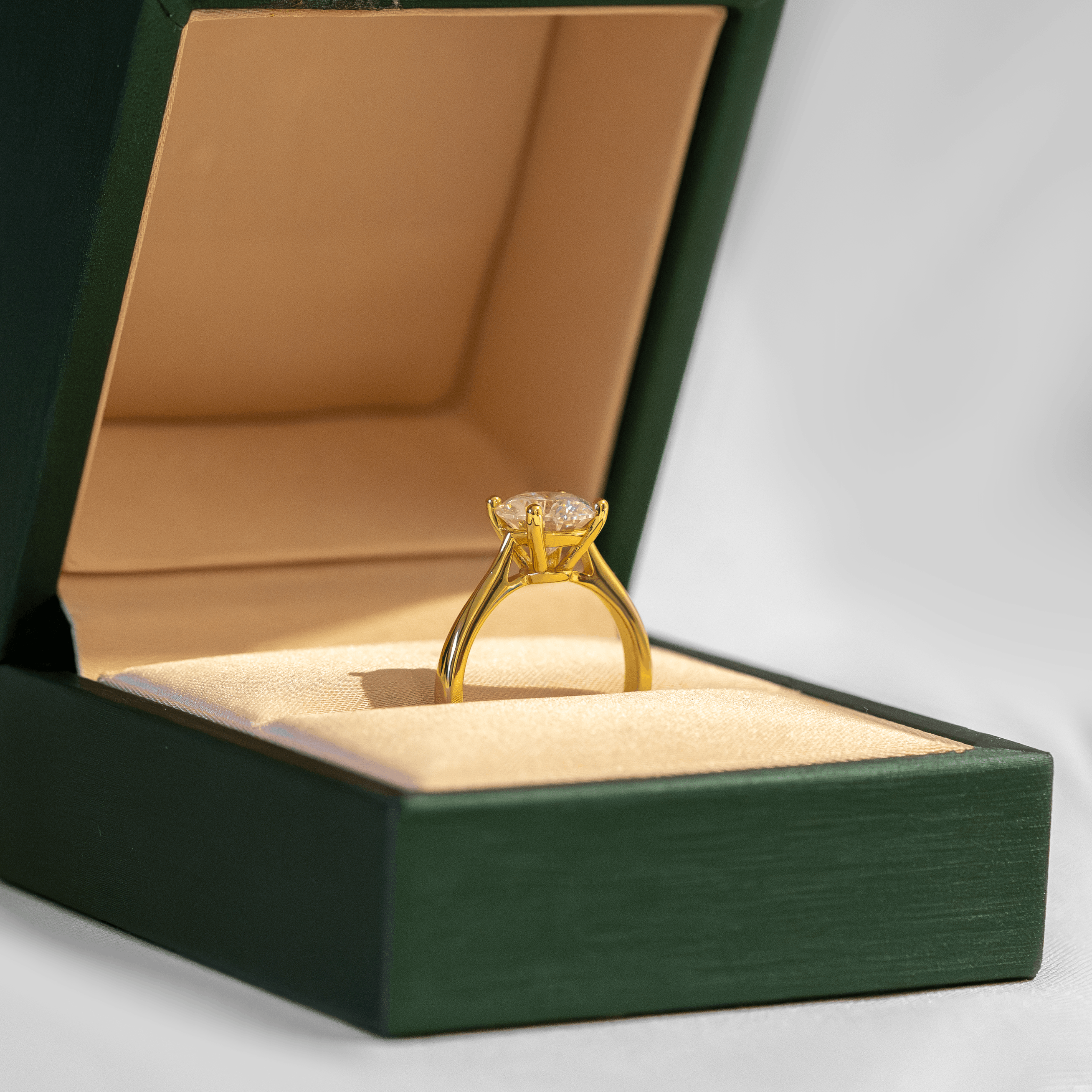 Aveline Cathedral Pavé Ring