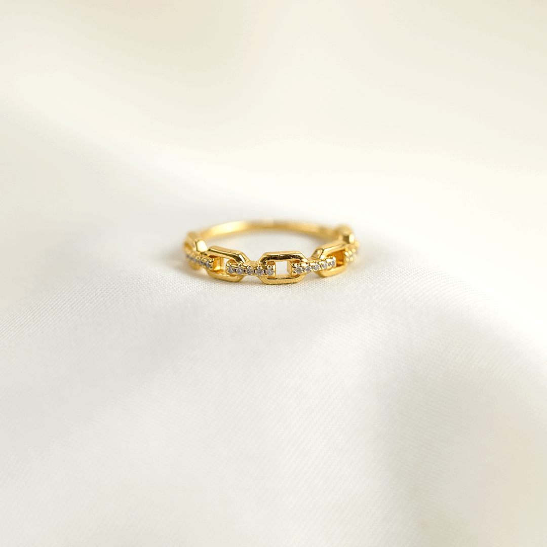 Calyra Half Eternity Ring