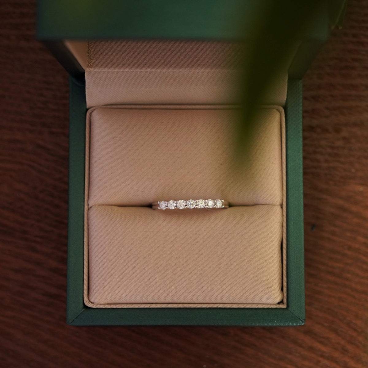 Cassiopeia Half Eternity Ring