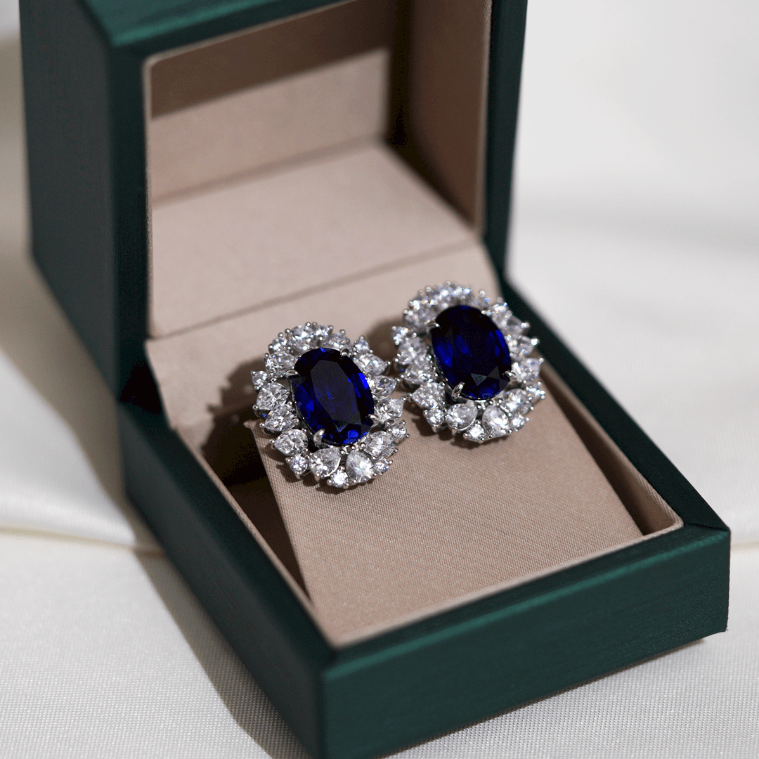 Cepheia Sapphire Earrings