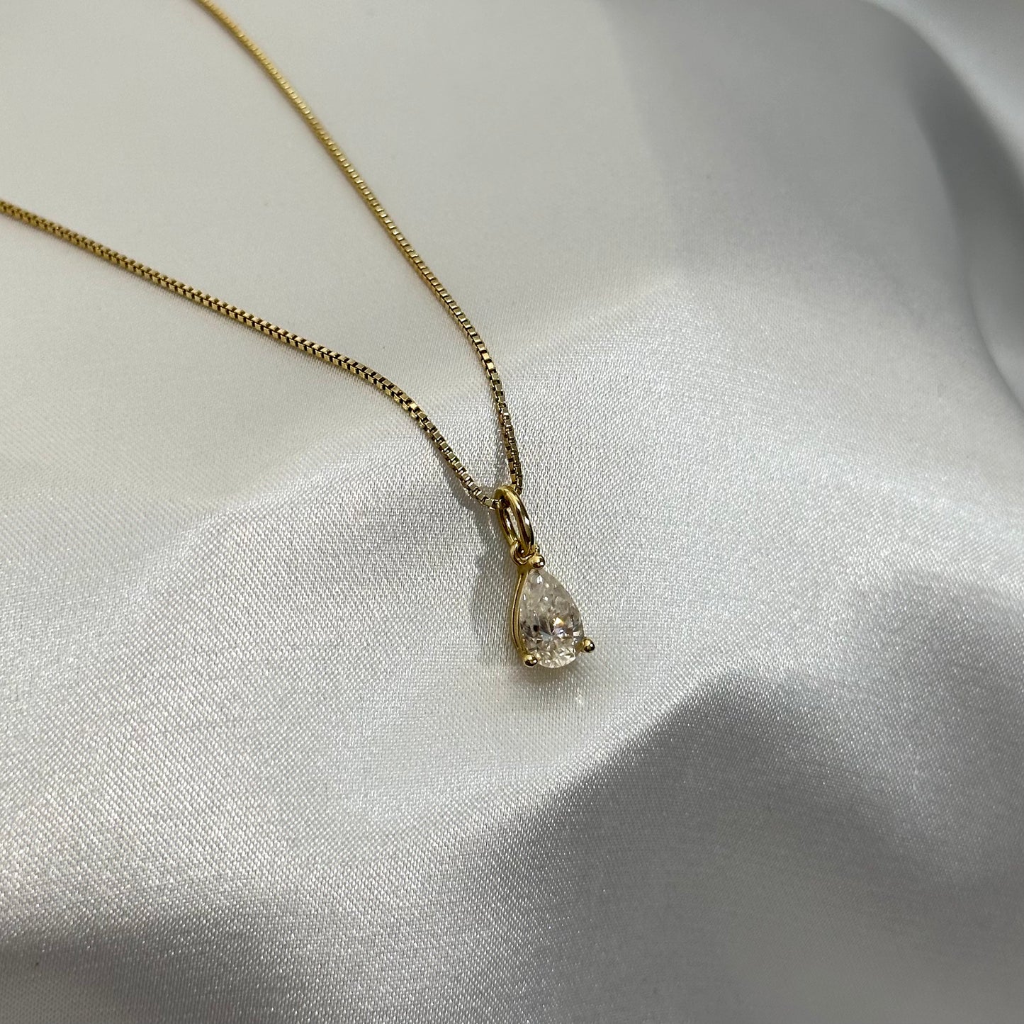 Talia Pear Classic Necklace