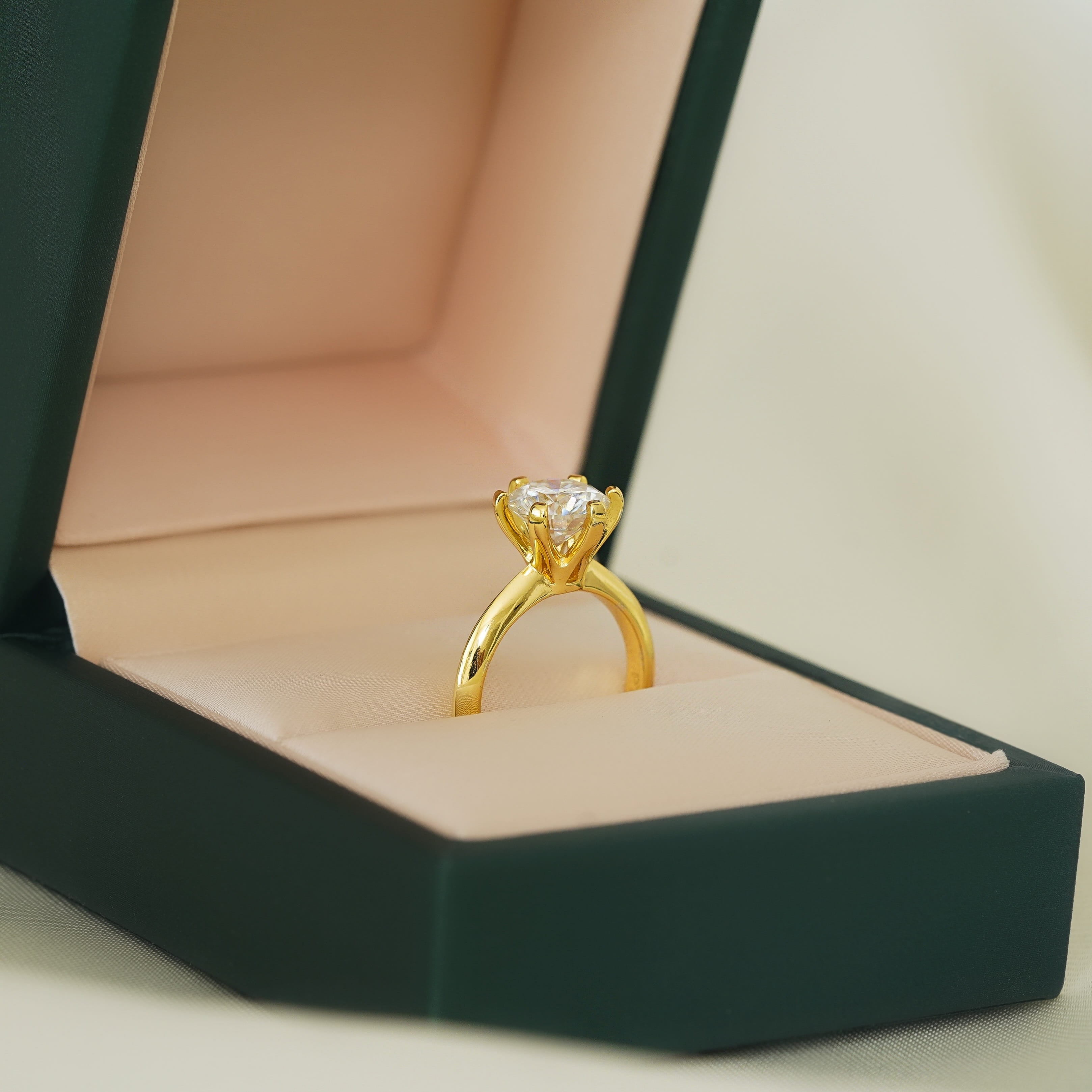 Selene Classic Solitaire Ring