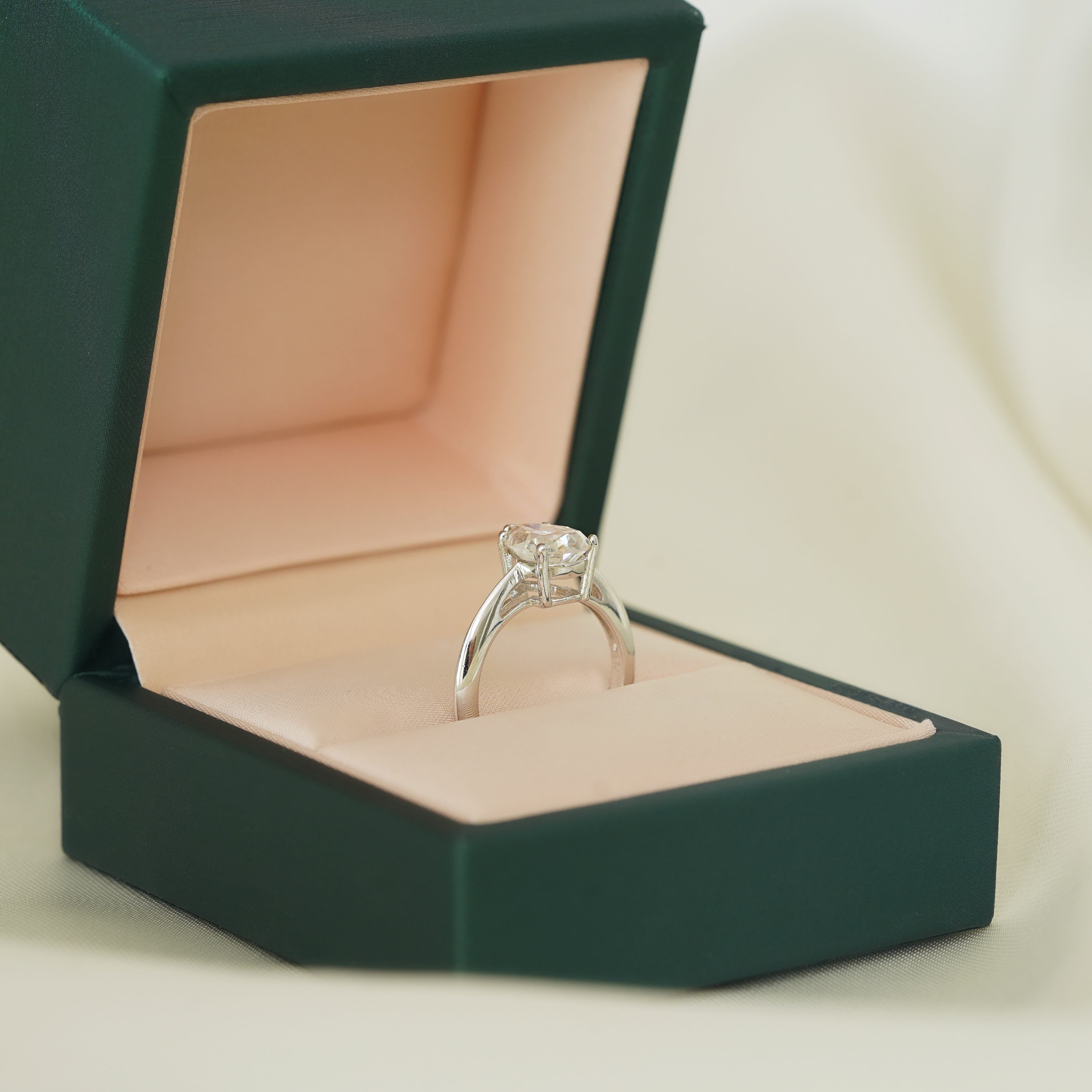 Talia Pear Solitaire Ring
