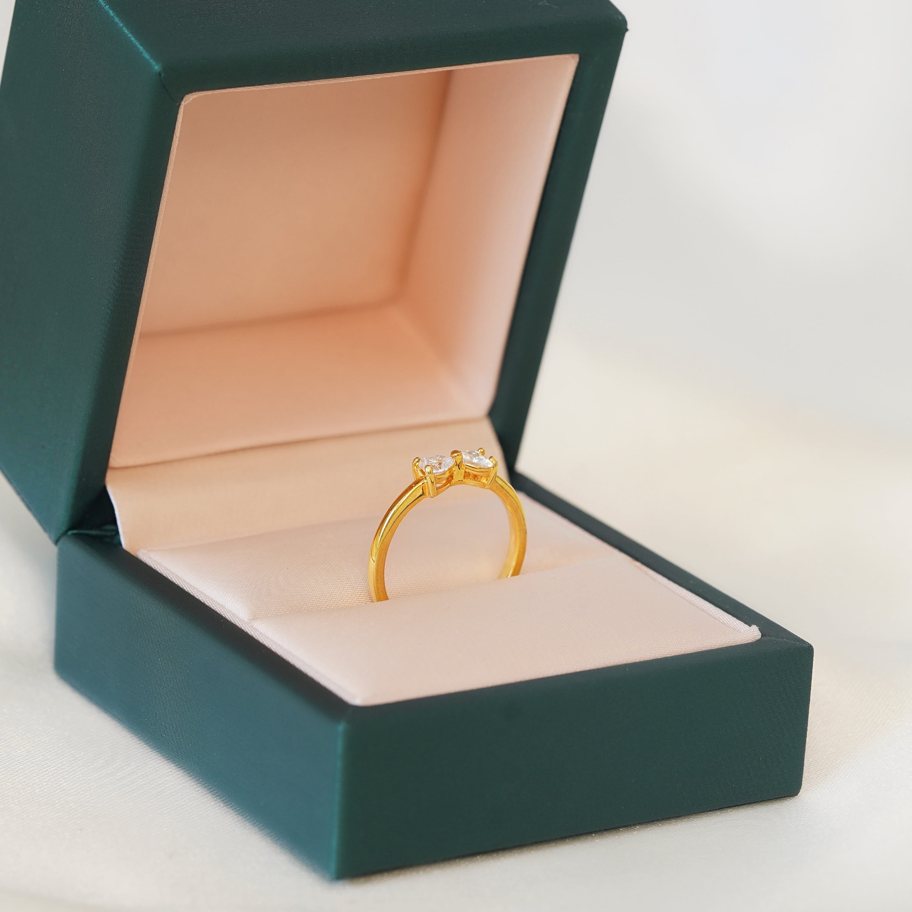 Freya Promise Ring (2 Hearts)