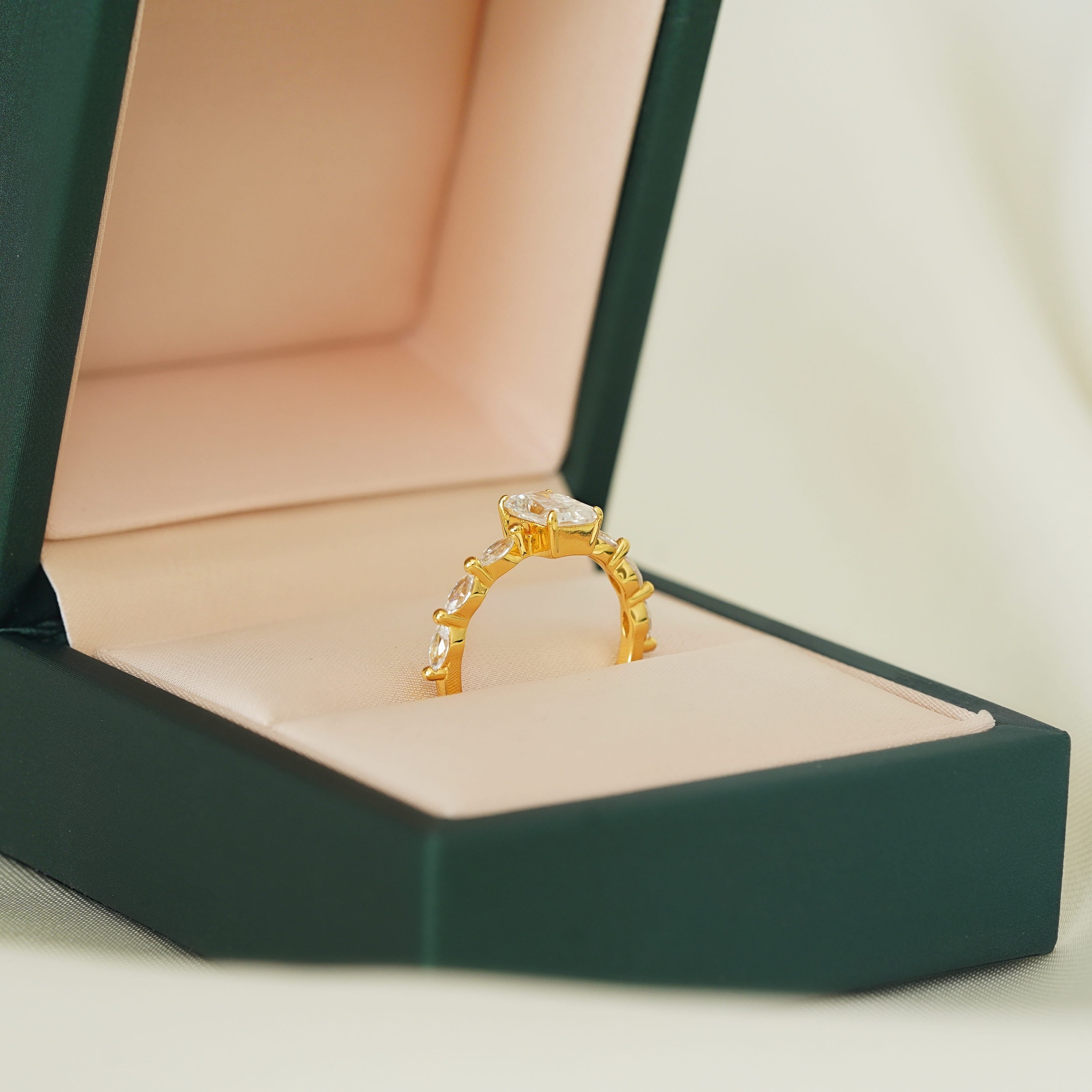 Zerelle Radiant Pavé Ring