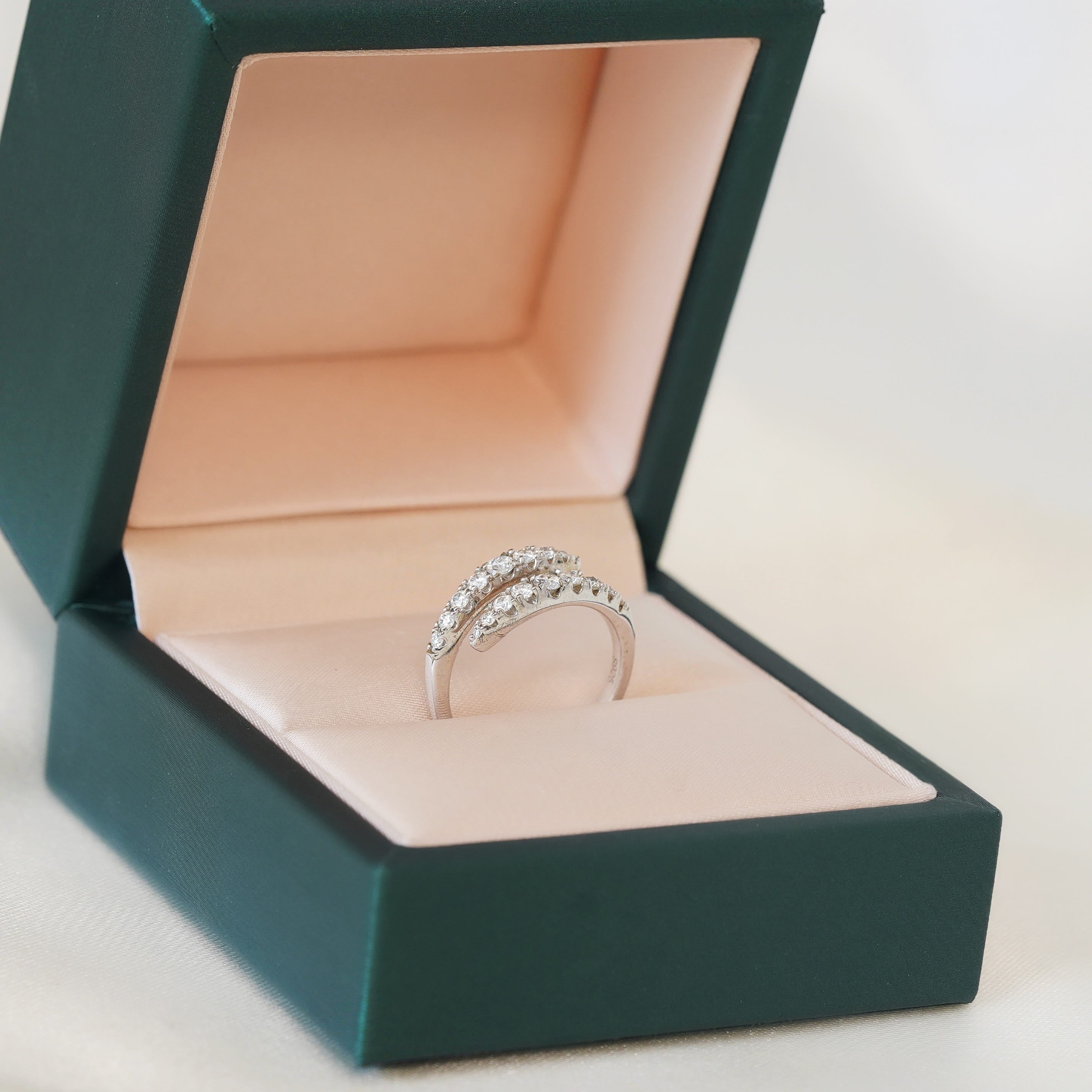 Serpens Double Row Ring