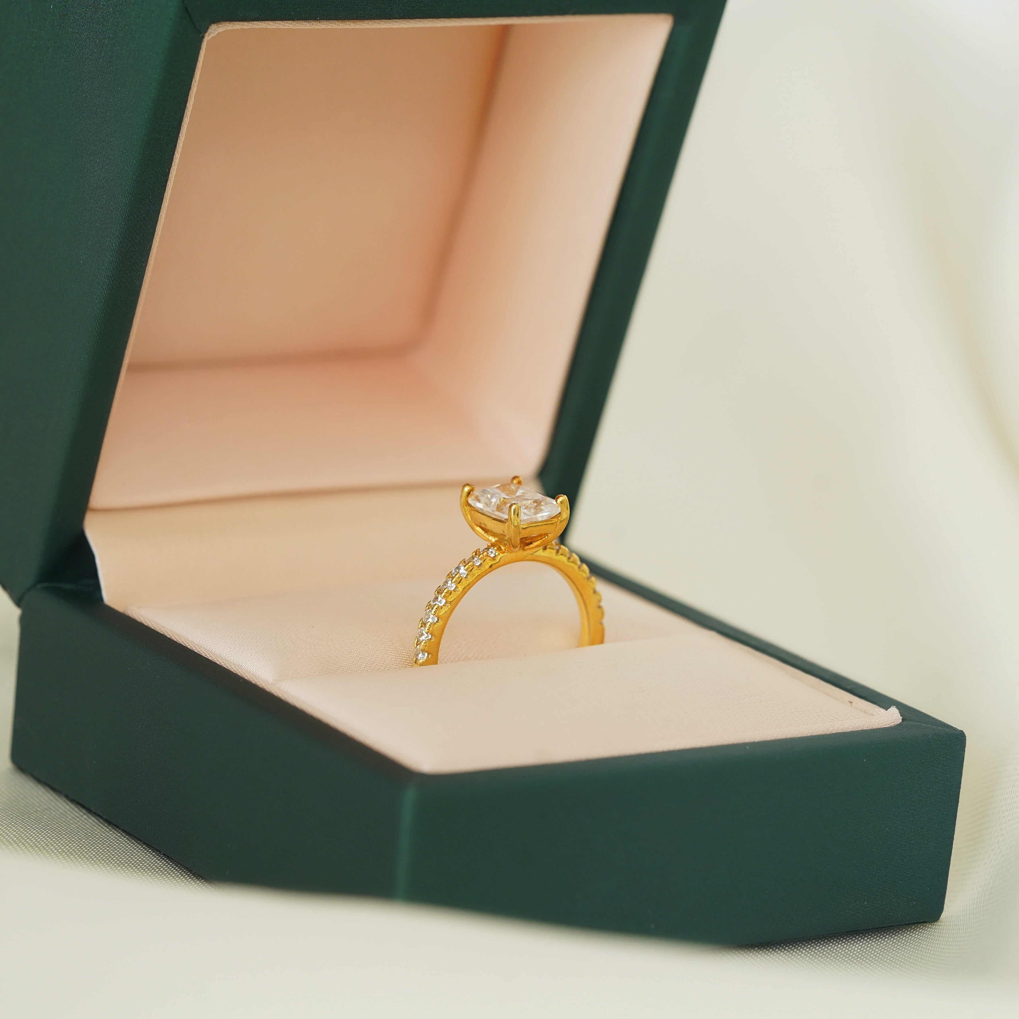Radiant Pavé Ring